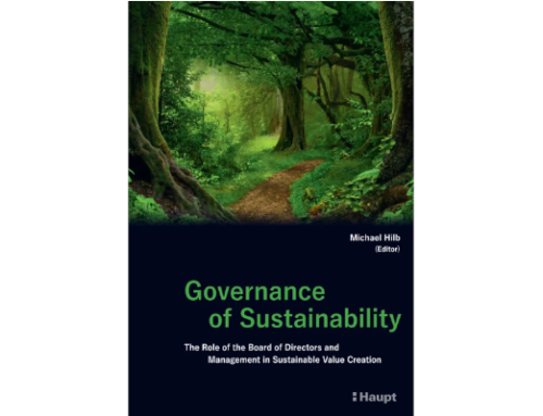 engageability trägt zum Buch „Governance of Sustainability“ bei